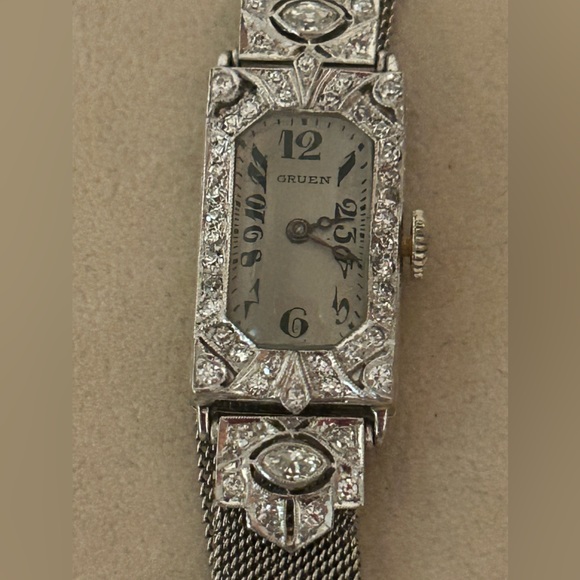Antique Art Deco Gruen Watch main image 6